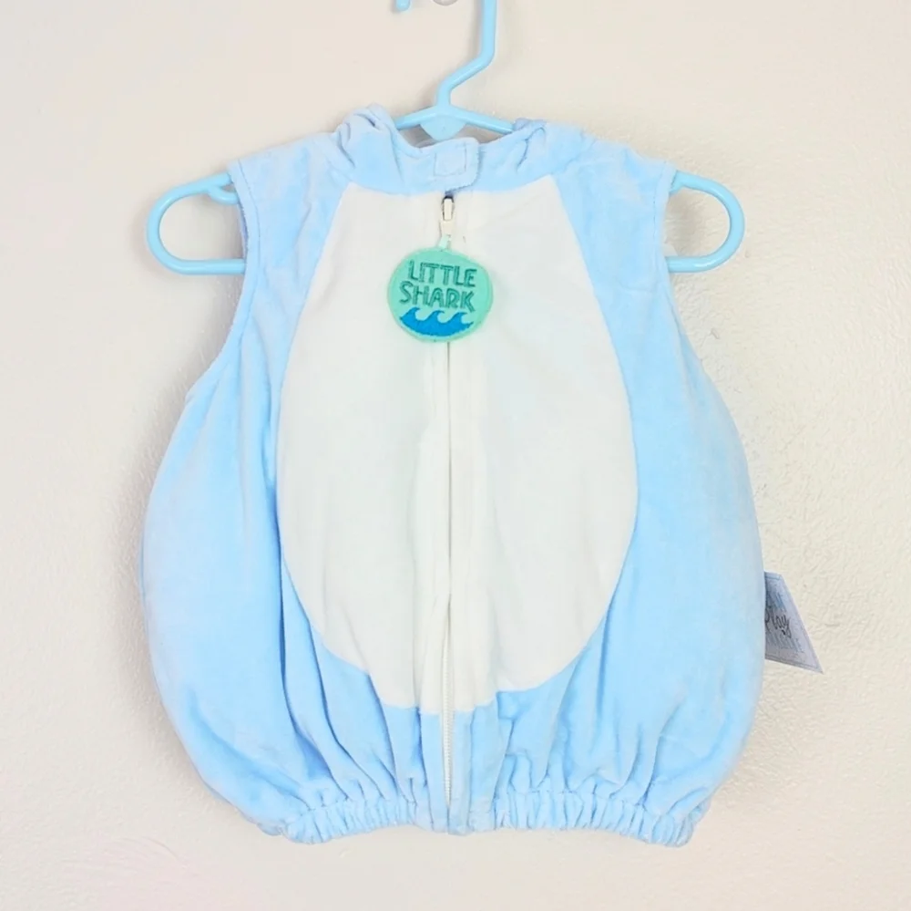 NEW! Baby Shark Unisex Baby Halloween Costume 6-9M Girl Boy One Piece Outfit